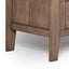 Adams - Entryway Storage Bench - Rustic Natural Aged Brown