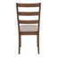Dining Chair, Side, Upholstered For Dining Room, Transitional (Set of 2) - Beige