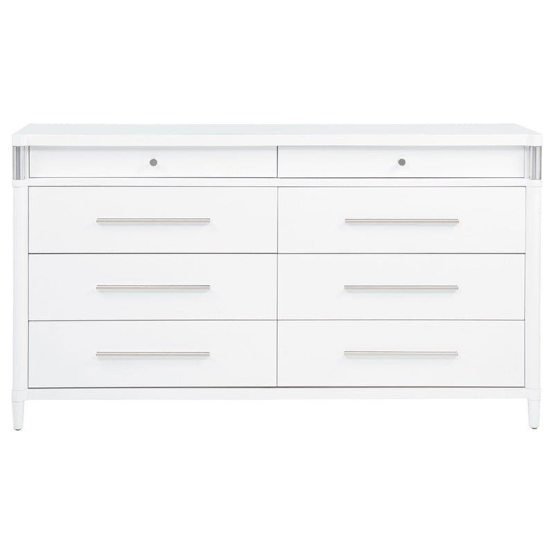 Robinson - 8 Drawer Dresser - White