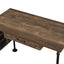 Endang - Writing Desk - Weathered Oak / Black