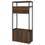 Flora - 2 Door Coat Rack Hall Tree Storage Bench And Multi Functional Storage - Natural
