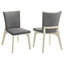 Jean - Upholstered Dining Side Chair (Set of 2) - Gray