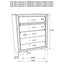 Annie - 5 Piece Bedroom Set