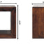 Solis - Open Side Table - Brown