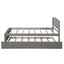 Platform Bed & Headboard, Footboard And Slat Support