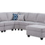 Cooper - Sectional Sofa With Ottomans And Cupholder