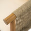 Modern Outdoor Woven Lounge Chair With Solid Frame And Cushions