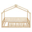 Bed House Bed Frame With Fence