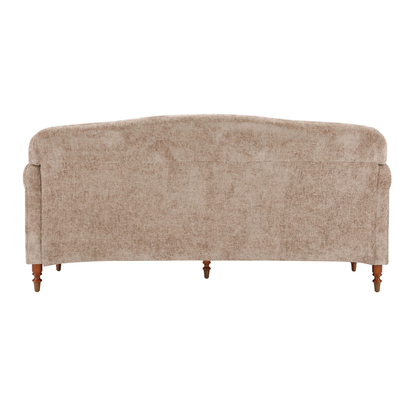 Loveseat Sofa, 2 Seater Couch With Rolled Arms
