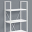 Bookshelf, Bookcase, 4 Tier, Office, Bedroom, Contemporary, Modern