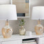 Gloria - Round Contemporary Lamp (Set of 2)