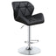 Adjustable Bar Stool With Height-Adjustable Base (Set of 2)