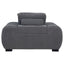 Plather - Track Arm Accent Chair