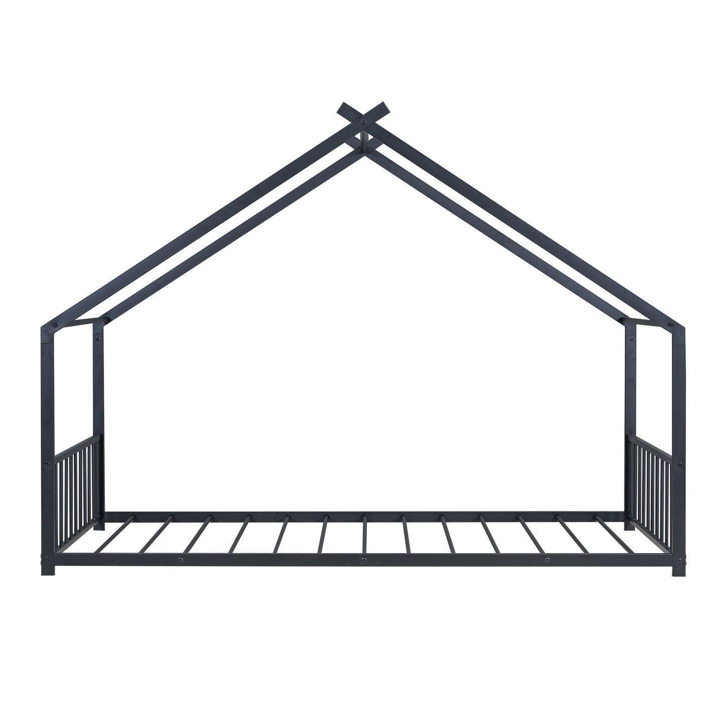 Metal House Bed