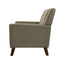 Luminaesque - Fabric Upholstered Armchair With Tufted Back