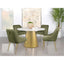 Earline - Round Dining Table - White Marble