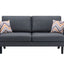Bahamas - Minimalistic Sofa With 2 Throw Pillows