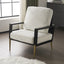 Modern Armchair With Solid Wood Frame