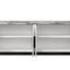 Matilda - Cabinet Console Table With White Faux Marble Top - White