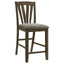 Maxine - 5 Piece Counter Height Dining Set - Brown