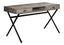 Computer Desk For Home Office, Laptop, Storage Drawers, Glossy Contemporary & Modern