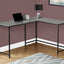 Computer Desk, Home Office, Corner, L Shape, Laptop, Contemporary & Modern