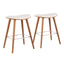 Saddle - Contemporary Counter Stool (Set of 2)