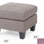 Casual Ottoman For Stylish Spaces
