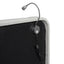Queen Size Upholstered Platform Bed With 2 Reading Lights - White