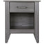 Roller Drawer Glides Nightstand
