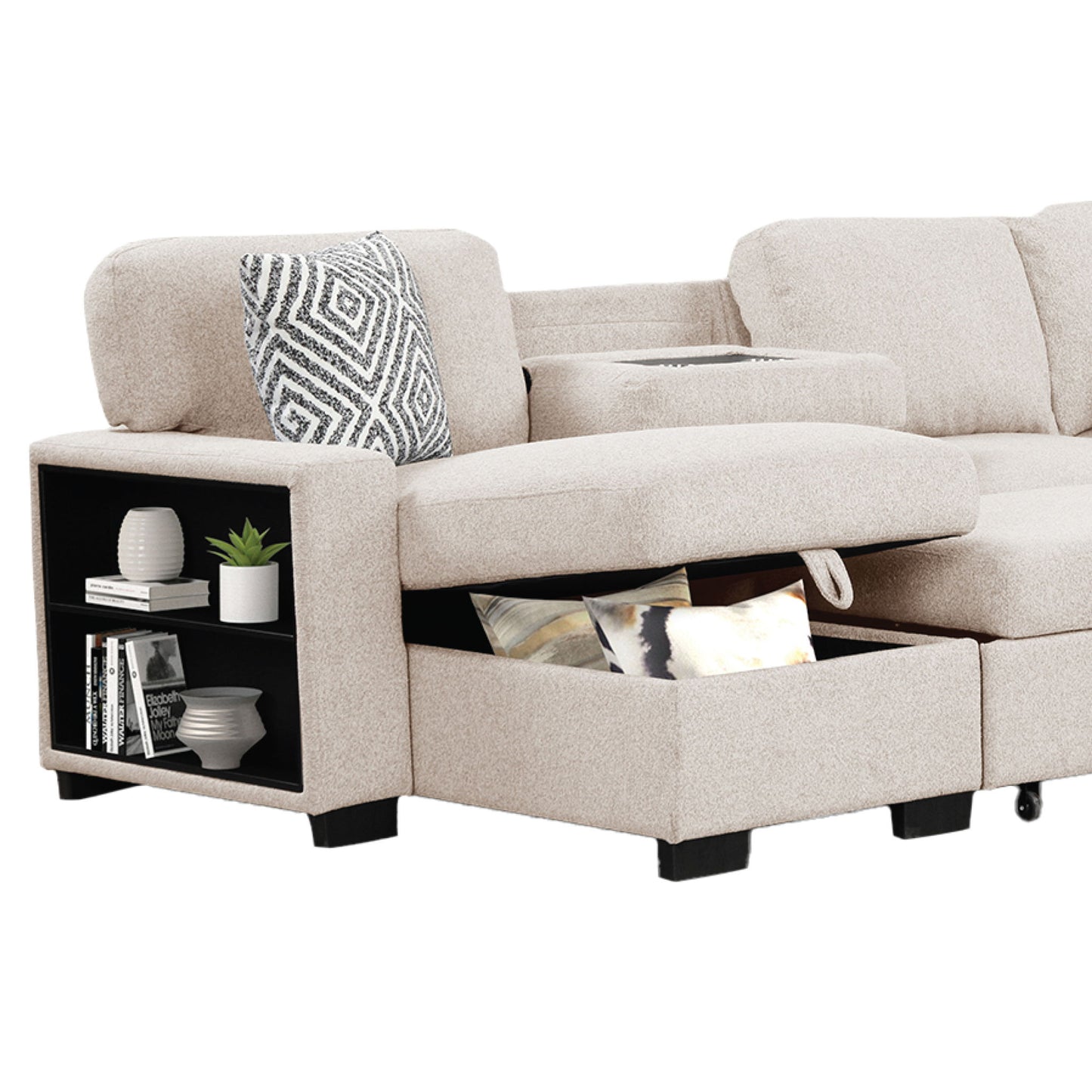 Cairo - Sectional With Pullout Sleeper