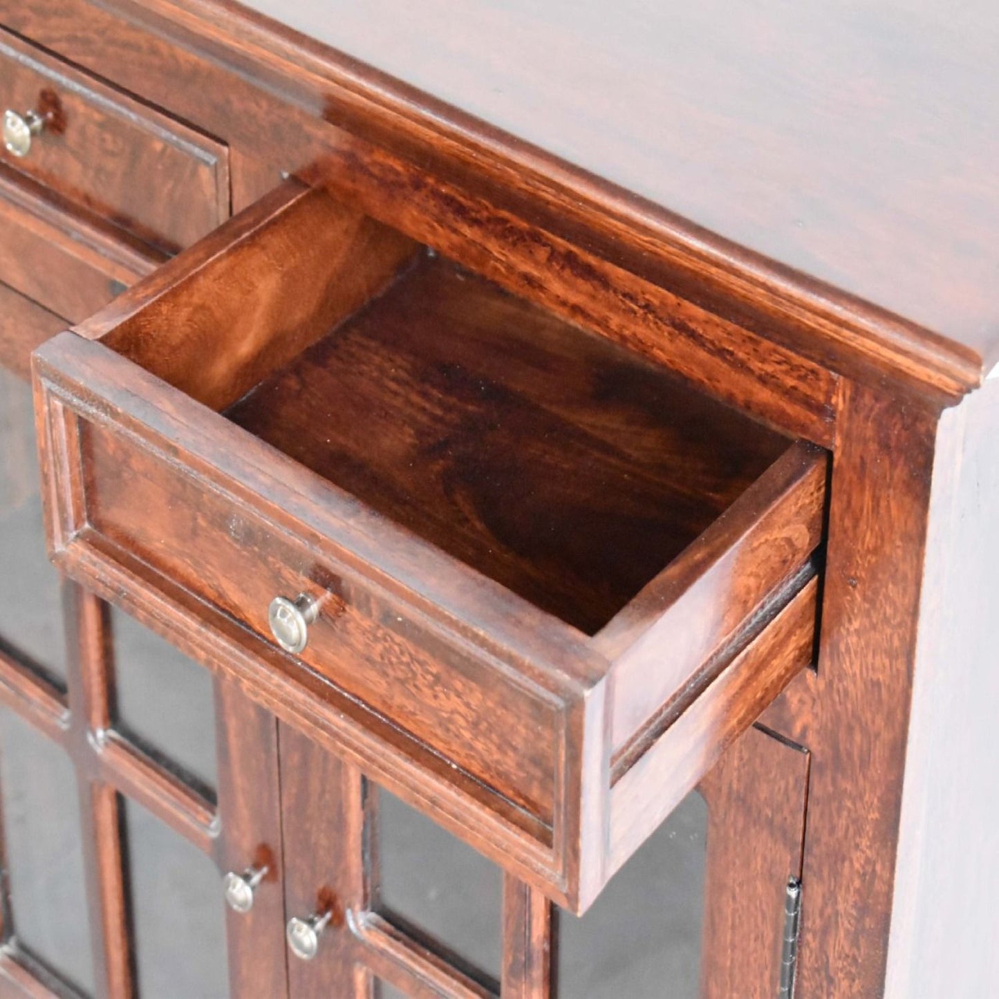 Large Glazed Sideboard