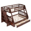 Bunk Bed With Drawers, Ladder And Storage Staircase
