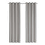 2 Pieces Set, Curtain Panel, Room Darkening, Grommet, Contemporary & Modern