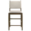 Crispin - Upholstered Counter Side Chair (Set of 2) - Brown