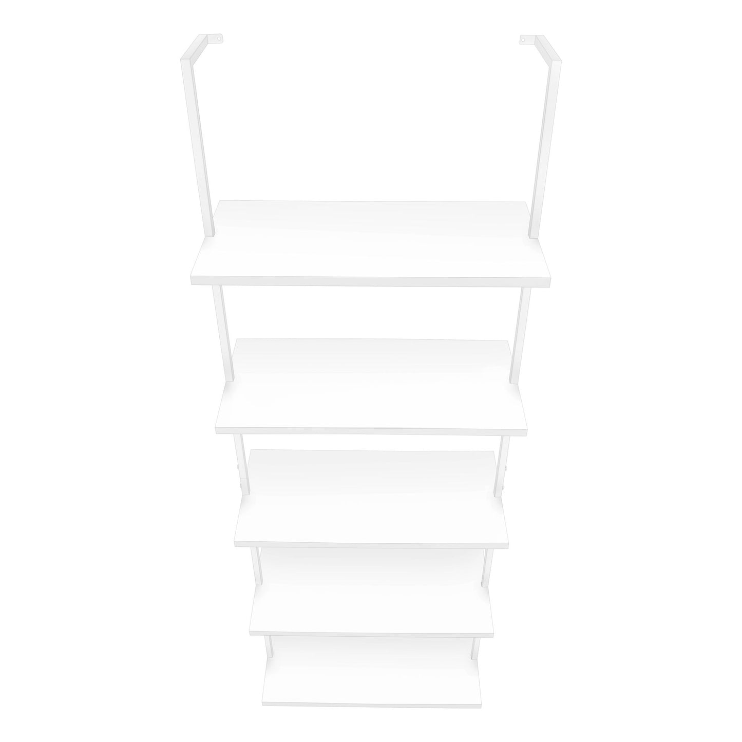 Etagere Bookcase Ladder 5 Tier For Office
