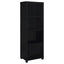 Arnaud - 3 Piece TV Stand Set With Storage - Black