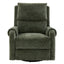 Manual Recliner Massage Chair With Swivel Rocker, 8 Massage Modes, Side Storage Pocket