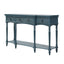 Retro Console Table With 3 Soft Close Drawers