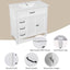 Bathroom Vanity With Sink, 2 Doors 2 Drawers, Freestanding Design