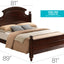 Bed Hand Carved Traditional