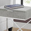 Accent Side Table, Storage Drawer, Spacious Tabletop, Contemporary & Modern