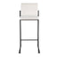 Fuji - Contemporary High Back Barstool Elegant Design