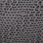 Hazel - Modern Knitted Cotton Yarn Round Pouf With Eco Friendly Pet Fibers - Dark Gray