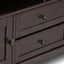 Warm Shaker - TV Media Stand Handcrafted - Tobacco Brown