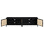 Kenneth - 4 Door TV Stand - Black