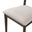 Rex - Open Back Dining Chair (Set of 2) - Brown And Beige