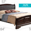Panel Sleigh Bed Elegantly Crafted