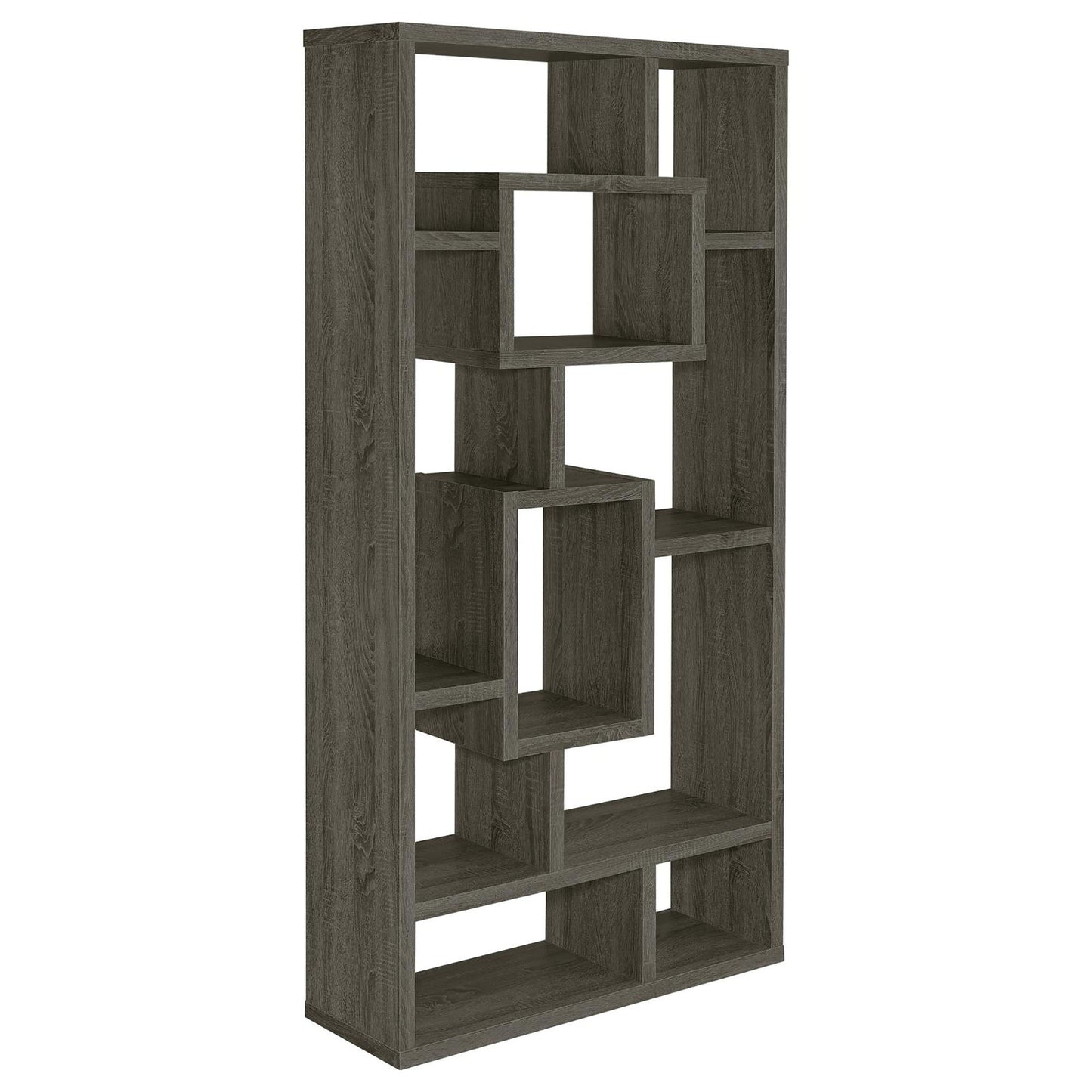 10 Shelf Open Back Bookcase