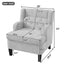 Modern Tufted Upholstered Accent Chair For Living Room